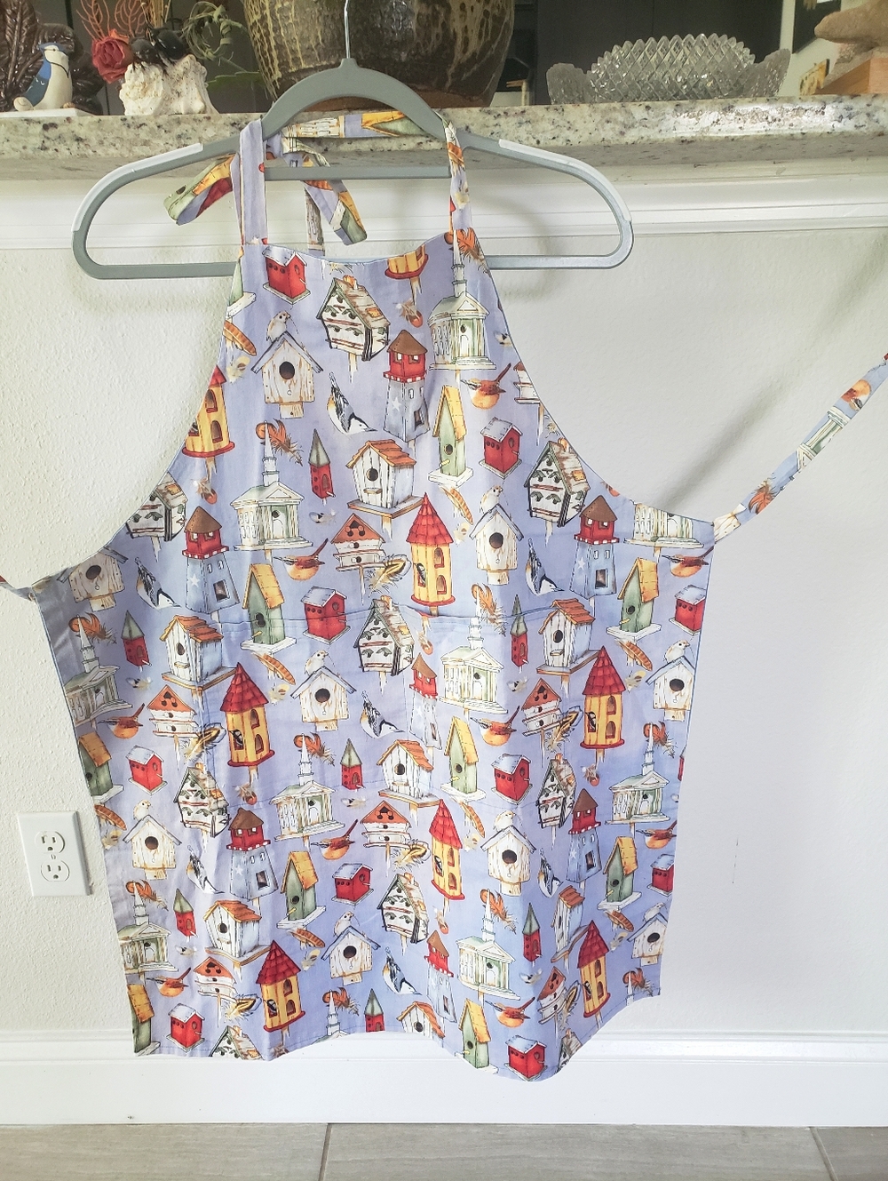 Vintage Handmade Cotton Apron